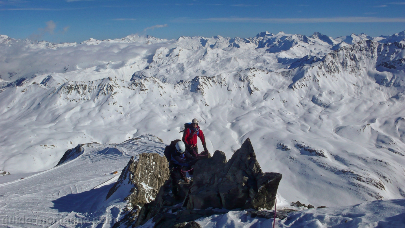 Grande Motte arete sud 09